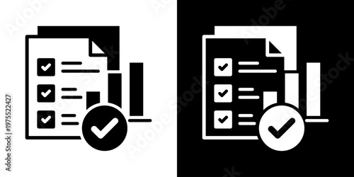 Fever Detection Icon In Black And White Style