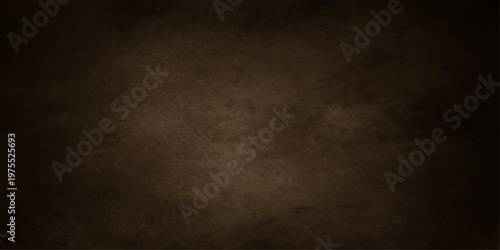 Dark aged concrete wall backdrop with a heavy grunge texture and dirty vintage stone surface design on a blank grey material