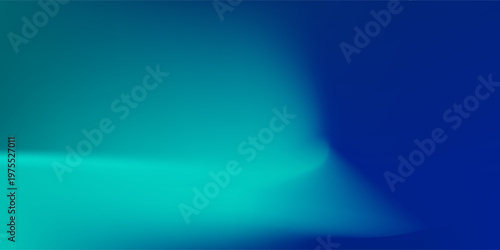Abstract smooth gradient background blending blue and turquoise tones with soft lighting and subtle blur. Clean, modern, and minimal design