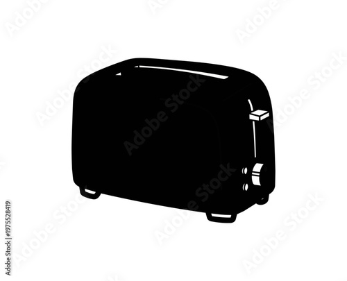 Abstract illustration of a shape with white lines on a black background