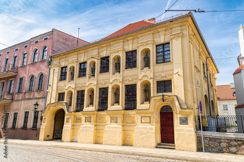 Φωτογραφία Medieval facade of ancient abbey in Grudziądz, Poland