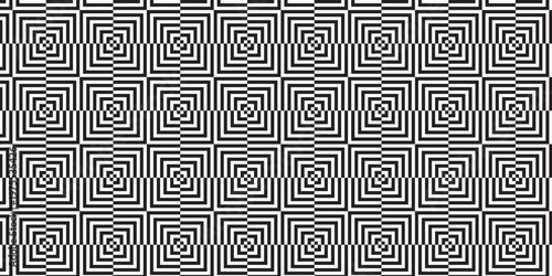 Foto seamless geometric pattern, square op art seamless pattern