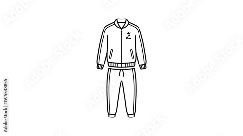 Outline of a Classic Tracksuit