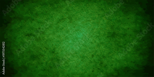 Abstract green grunge texture features a lush nature pattern reminiscent of a summer grass lawn or a sports turf field in an outdoor park environment