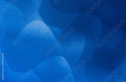 青色のスプレー塗料で塗った背景