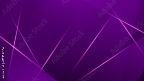 Vibrant violet background with glowing light streaks and digital technology concept