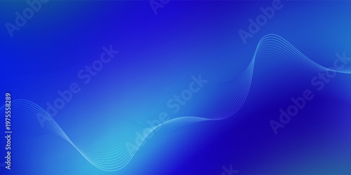 Blue cyan gradient mesh abstract background nice for wallpaper or banner