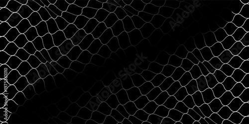 Mesh texture for fishing nets. Seamless pattern for sportswear or soccer goal, volleyball net, basketball hoop, hockey, athletics. Abstract net background for sports