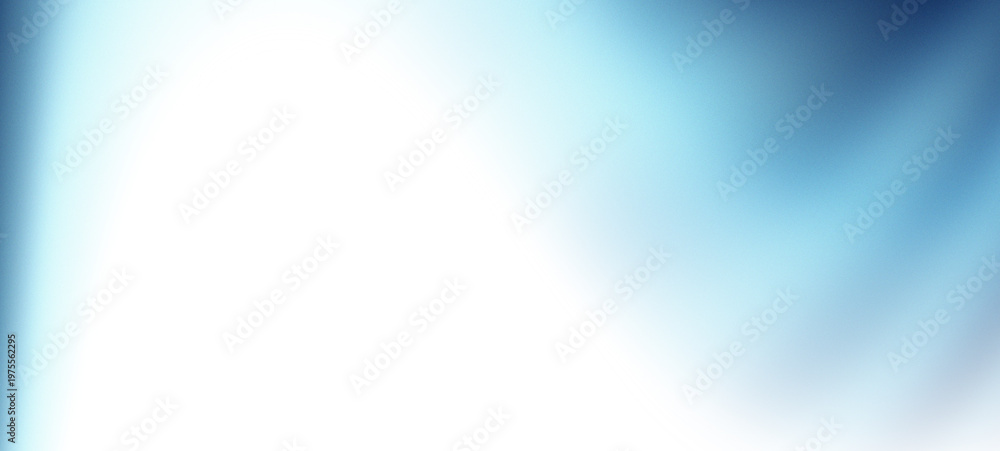 Fototapeta premium soft abstract blue gradient background with subtle light bokeh effect