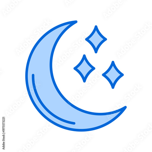 Moon Vector Icon