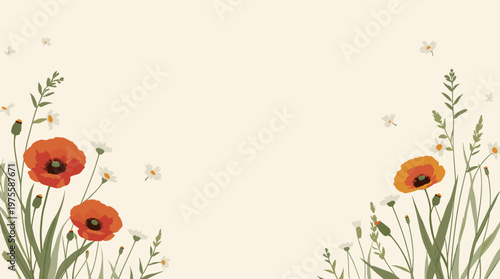 A minimalist botanical illustration with muted green tones evokes tranquility and organic beauty, ideal for wellness branding, editorial designs, or c