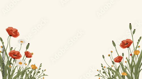 A serene illustration of a fox peeking through lush green foliage. Ideal for representing concepts of nature, wildlife, and subtle discovery in brandi
