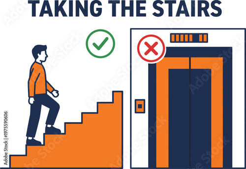 Promote Fitness and Health by Observing National Take the Stairs Day Encouraging People to Choose Stairs Over Elevators for Better Wellness

