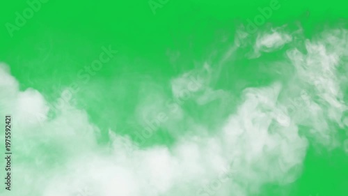 Realistic Smoke Effect VFX Green Screen Chroma Key Overlay