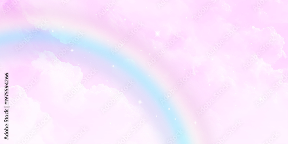 Fototapeta premium Airy Pink Sky Background for Design Use