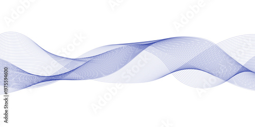 dynamic waves of translucent blue gracefully flow across the image, offering a sense of motion and visual appeal. Ideal for design.