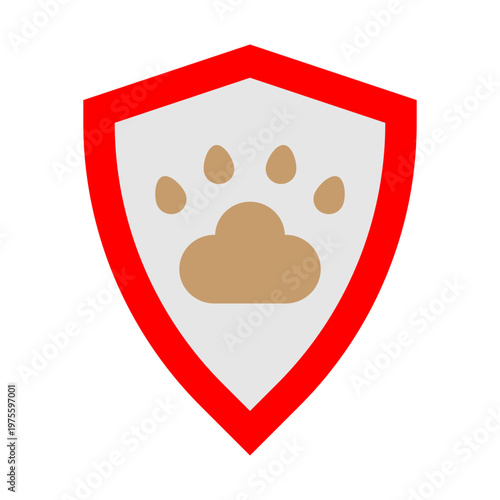 Wildlife Protection Vector Flat Icon Design