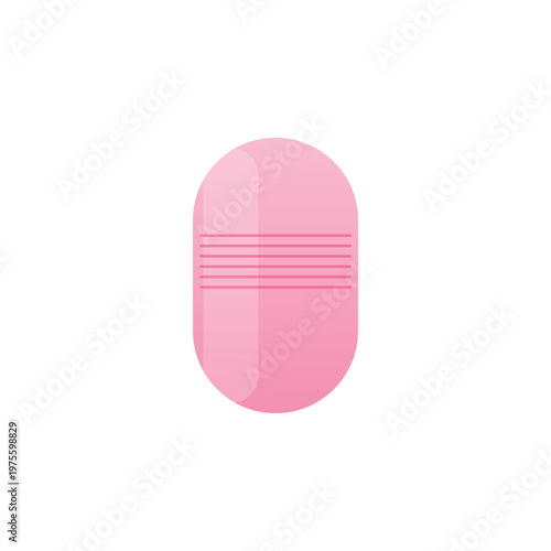 Nail File Emery Board Pink Beauty Vector