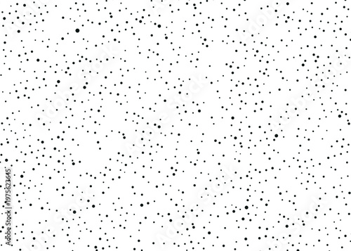 White background with scattered small black dots and flecks background speckles abstract
