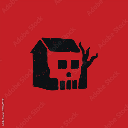 Spooky House Icon Image
