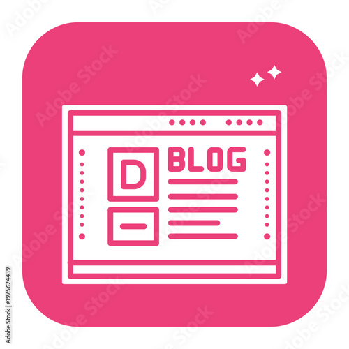 Blogging Icon