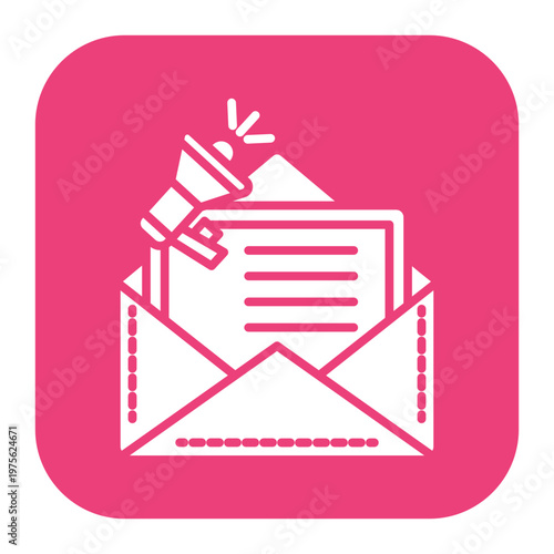 Email Direct Marketing Icon