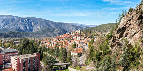 Vernet-les-Bains (66820) dans le département des Pyrénées orientales en région Occitanie en avril 2026