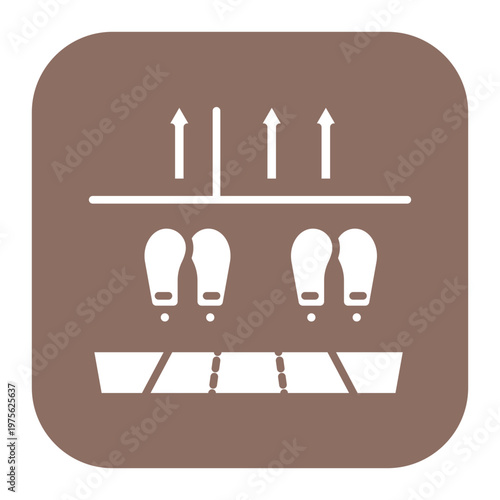 Foot Traffic Icon