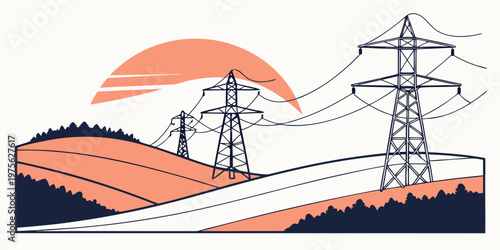 Aerial lift at a construction site with an orange bucket in use