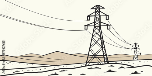 Gothic-style wooden windmill standing in a rural landscape