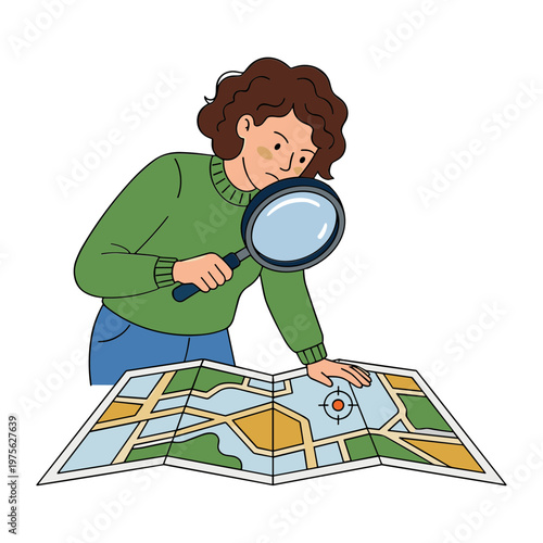 Illustration of a person with Zoom and Focus activities
