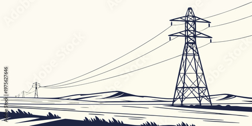 A tall lighthouse towering over a calm coastal landscape at dusk