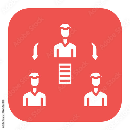 Delegating Task Icon