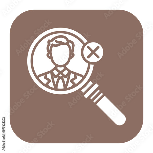 Not Suitable Candidate Icon