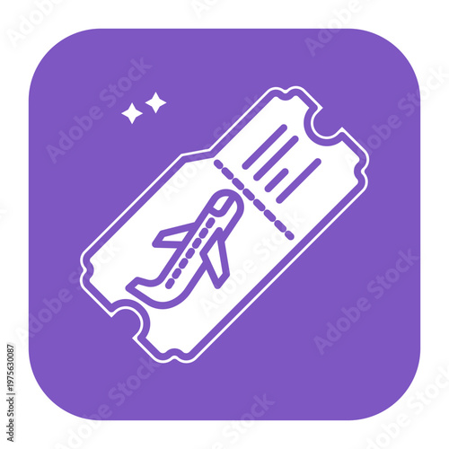 Boarding Pass Icon