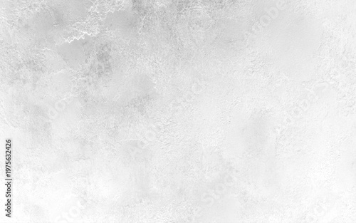 White cement wall in retro concept. Old concrete background for wallpaper or graphic design. Blank plaster texture in vintage style. Modern house interiors that feel calm and simple.