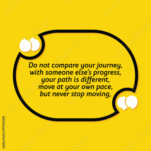 Motivational Quote regarding obesity, Vector illustration