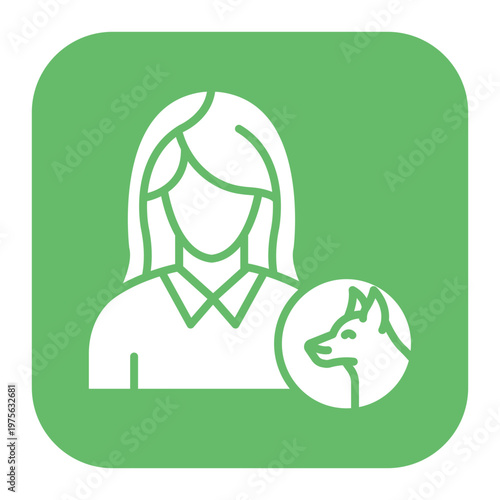 Animal Handler Female Icon