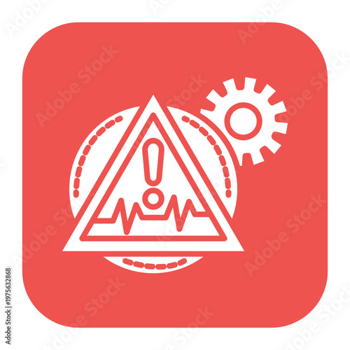 Earthquake Warning System Icon