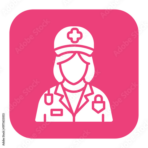 Paramedic Female Icon