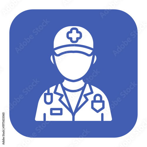 Paramedic Male Icon