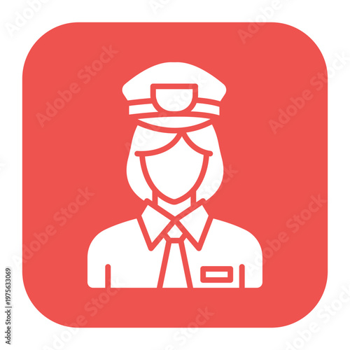 Policewoman Icon