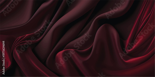 abstract background luxury cloth wave or wavy folds of grunge silk texture satin velvet material or luxurious Christmas background or elegant wallpaper design, background