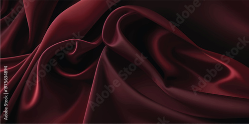 abstract background luxury cloth or liquid wave or wavy folds of grunge silk texture satin velvet material or luxurious Christmas background or elegant wallpaper design, background