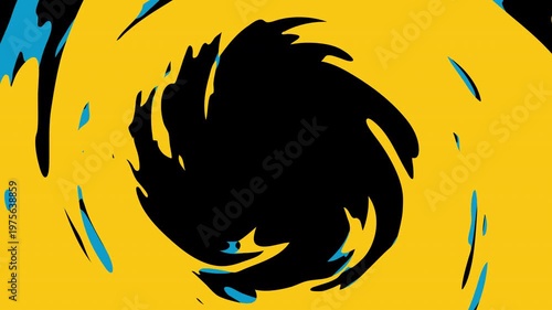 Liquid Transition Animation Flash FX Comic Motion Elements with Alpha channel