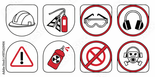 A collection of cartoon-style food and drink icons including cake, pizza, and soda.