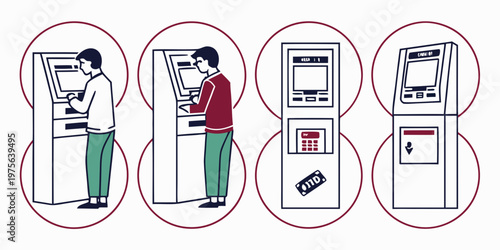 A collection of four different types of bottles and a jar