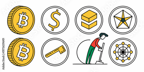 A playful collection of vintage toys including a plush teddy bear, doll, and blocks