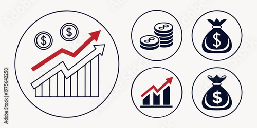 Illustration of a house with banned and mobile app symbols over it