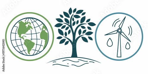 A small green plant growing in a white pot with a watering can nearby